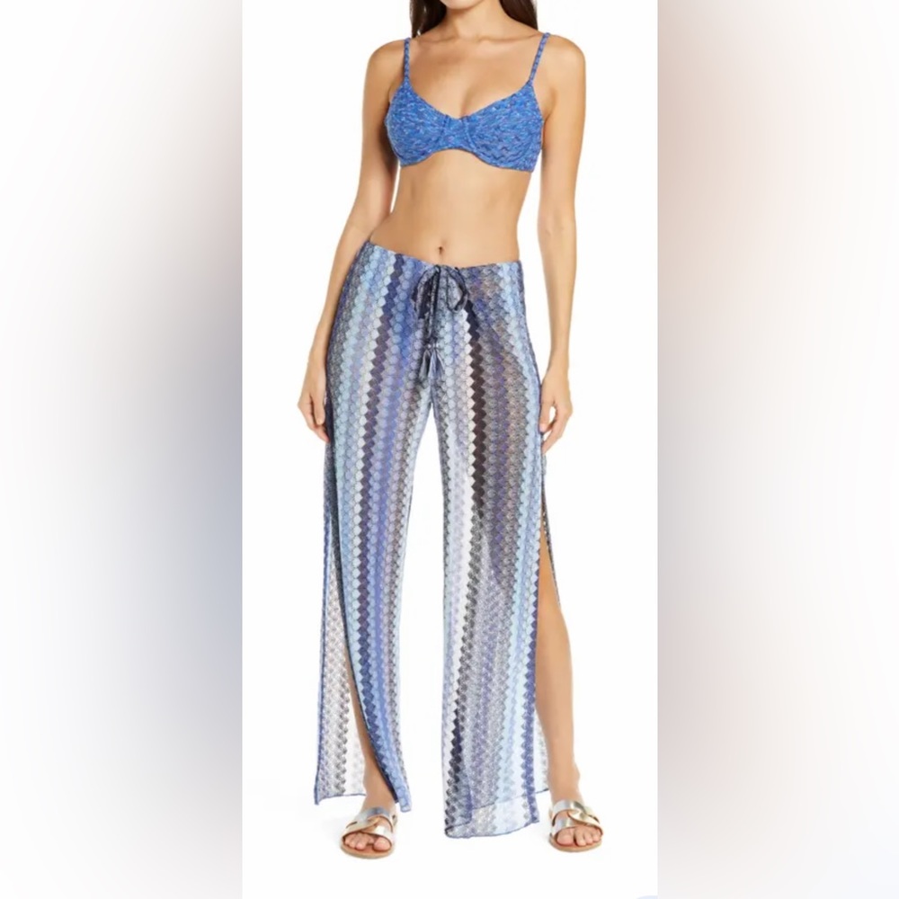 BECCA® by Rebecca Virtue Pier Side Striped Swim Cover-Up Pants